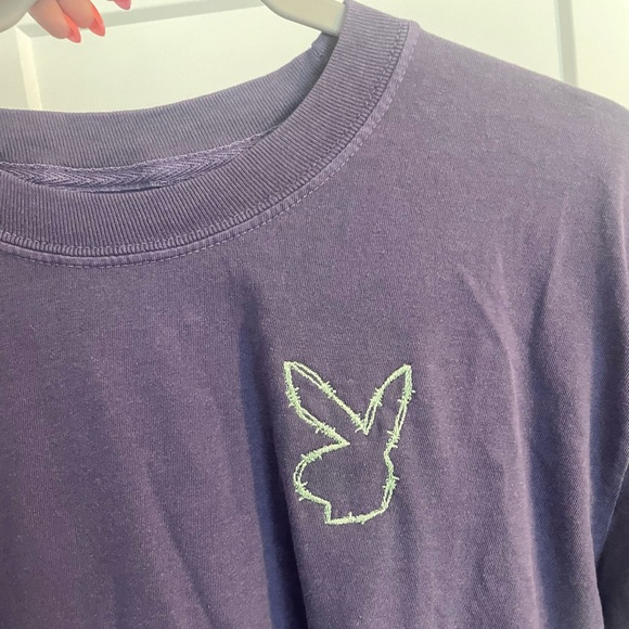 Playboy Embroidered Tee NWT - Picture 3 of 4